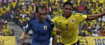 r football uruguay colombia 2016