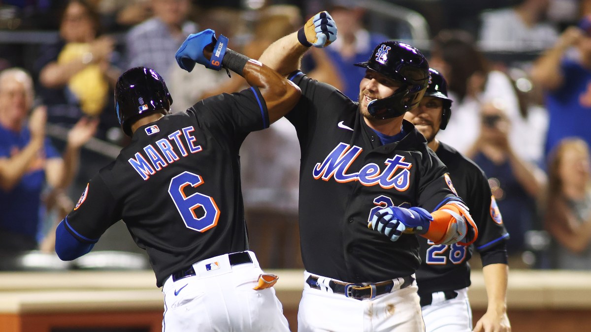 New York Mets Starling Marte & Pete Alonso