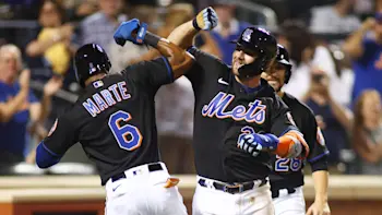 New York Mets Starling Marte & Pete Alonso