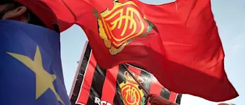 r football mallorca flags