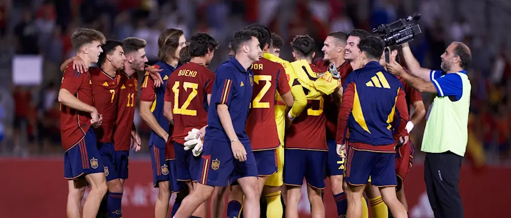 football international 2024 jjoo spain celebration winner