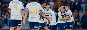 football 2025 mexico liga mx pumas goal celebration