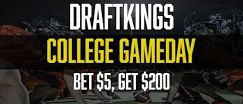 DraftKings College Game Day Bet $5, Get $200