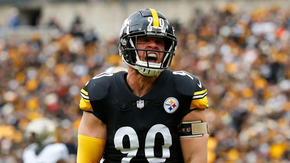 TJ Watt Steelers pumped up