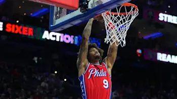 76ers Kelly Oubre Jr. Dunk