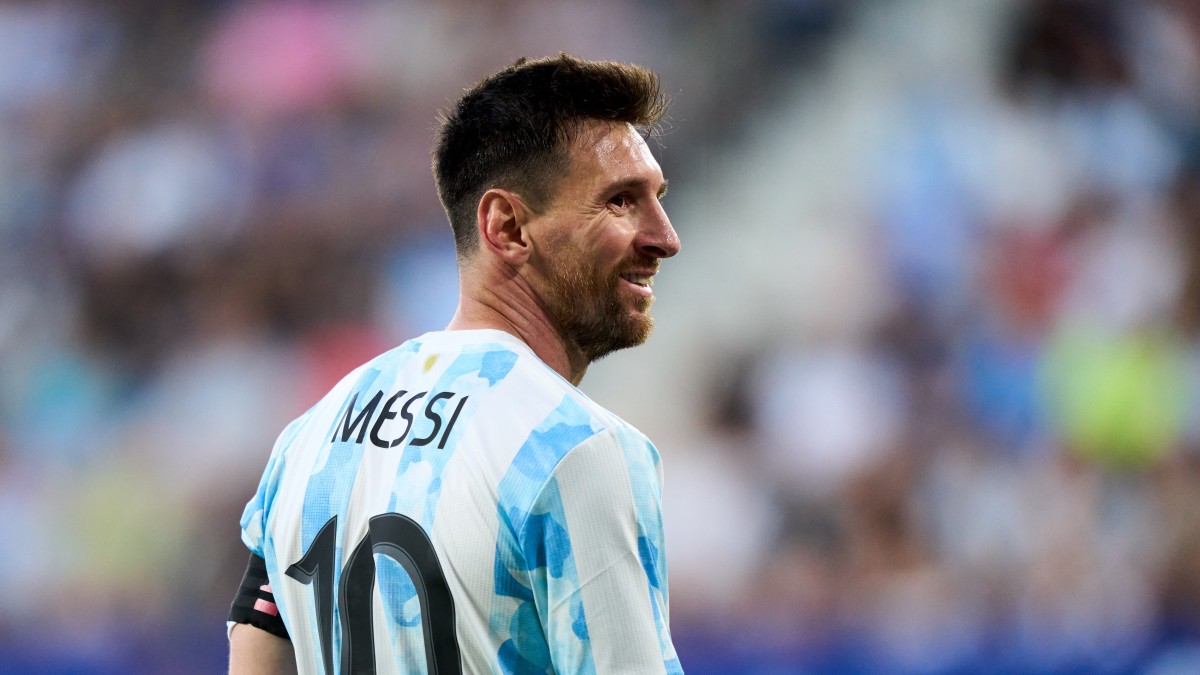 Lionel Messi Argentina smile