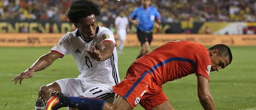 r football chile colombia 2017