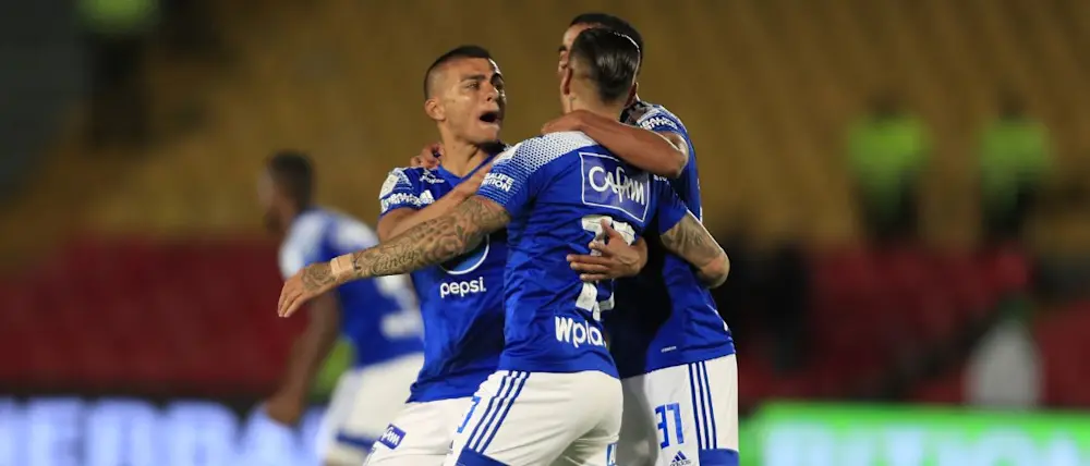 football 2024 primera a millonarios celebration