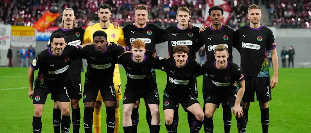 2024 football germany bundesliga st pauli team photo