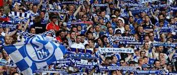 r football bundesliga schalke fans scarfs