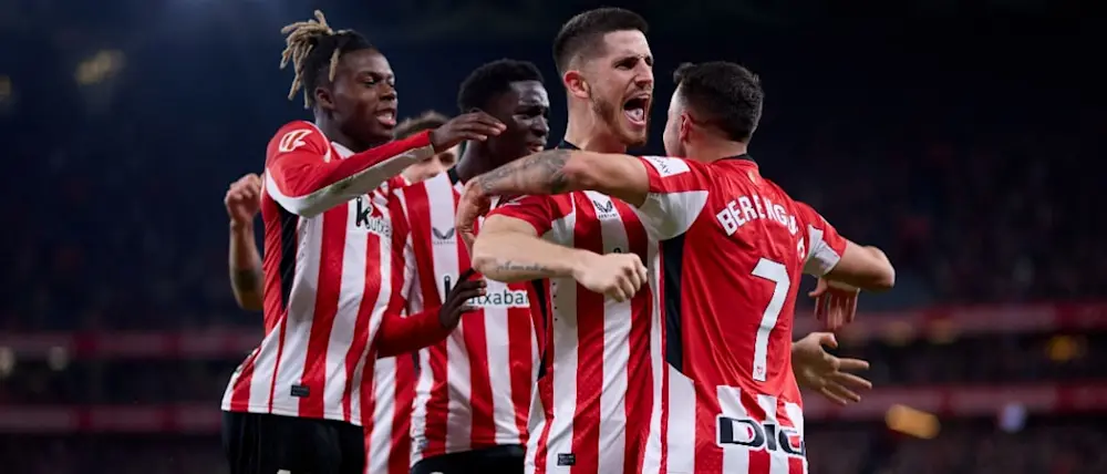 2024 football spain liga ea sport athletic club sancet goal 3