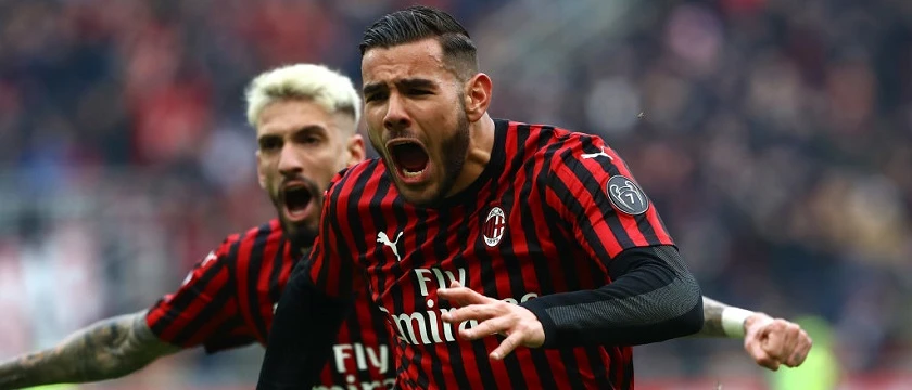 r football milan hero theo castillejo 2020