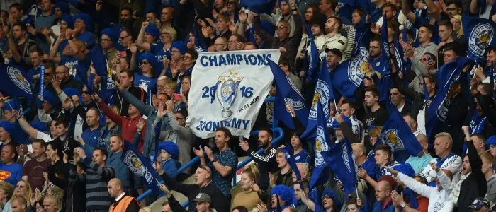 r football premier league leicester fans