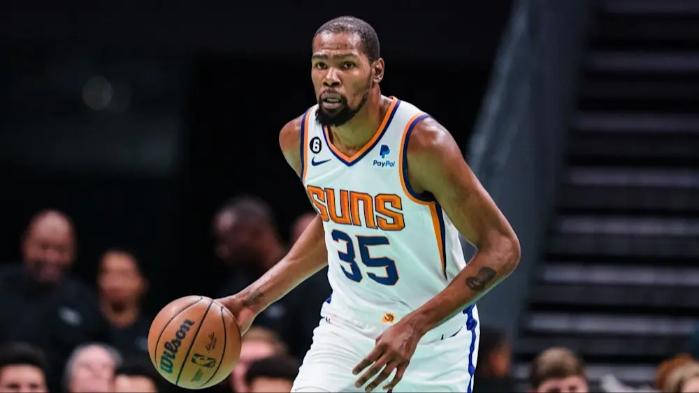 Kevin Durant Suns dribble