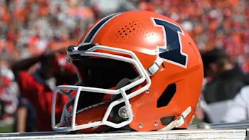 Illinois Fighting Illini Football Helmet