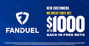 FanDuel $1000 No Sweat First Bet October 2022