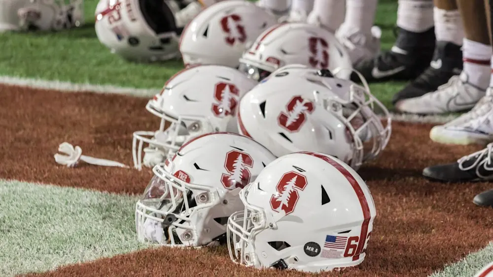 Stanford Football Helmets
