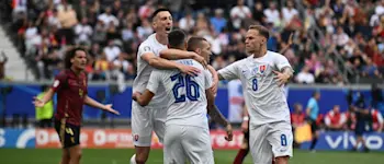 football international euro2024 slovakia goal celebration