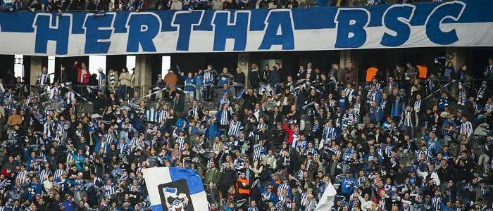 r football bundesliga herta fans