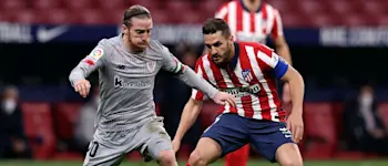 r football atletico madrid athletic bilbao 2021 muniain koke