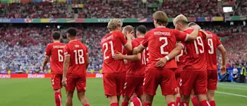 football international euro2024 denmark celebration