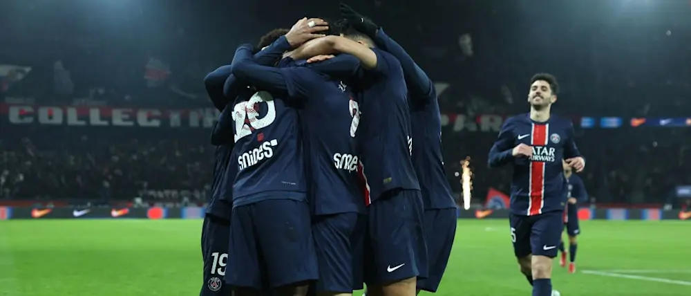 football 2025 france ligue 1 psg goal celebration