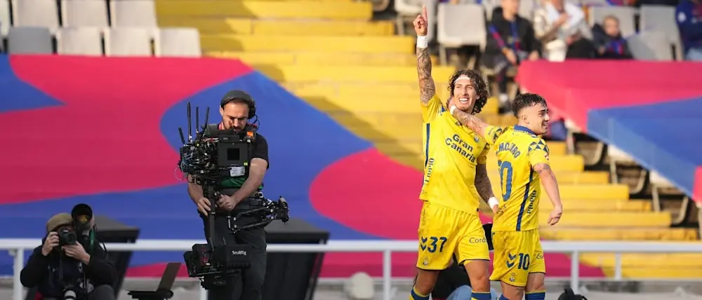 football 2024 spain liga ea sport las palmas goa barcelona celebration