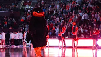 Virginia Tech Hokies Basketball Mascot