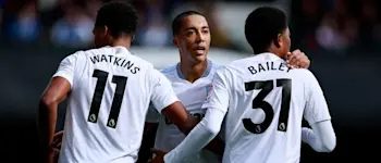 football 2024 premier league aston villa watking bailey goal celebration