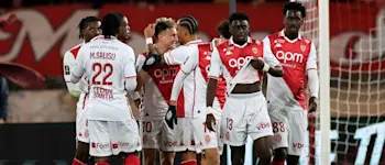 2024 football france as monaco goal celebration