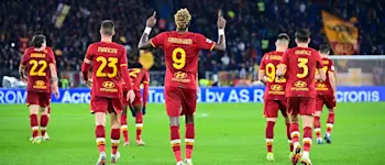 r football roma celebrations 2021
