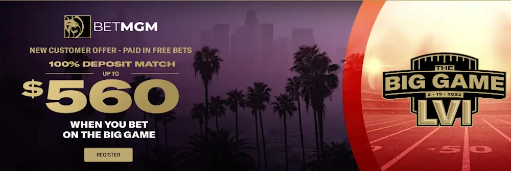 BetMGM $560 Super Bowl