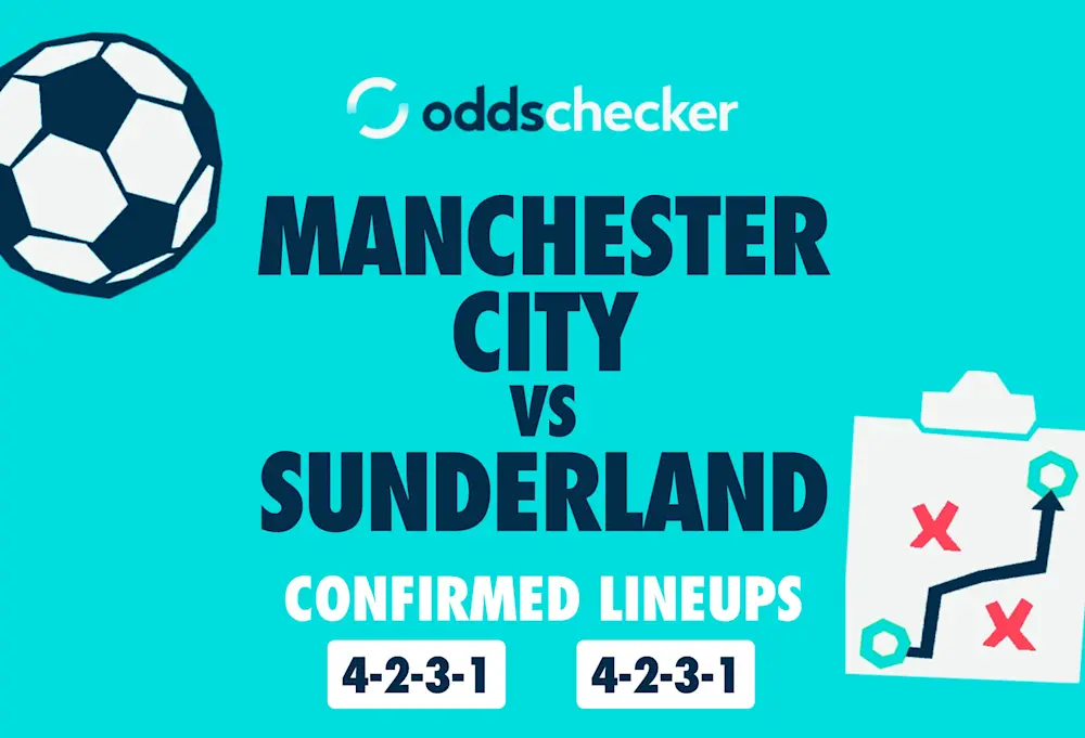 Manchester City vs Sunderland: Confirmed Lineups & Game Prediction