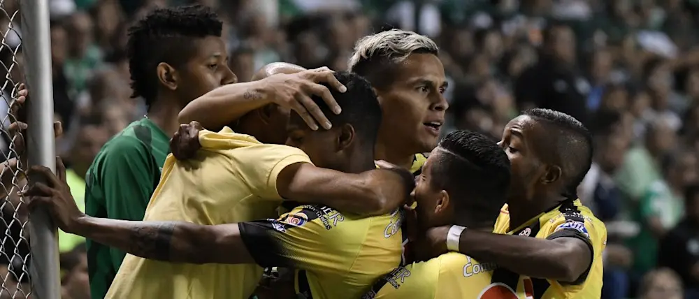 football colombia alianza petrolera celebration
