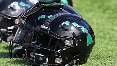 Hawaii Football Helmets