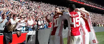 r football erdevisie ajax celebration