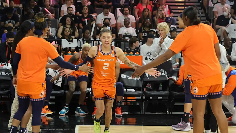 WNBA Natisha Hiedeman Connecticut Sun