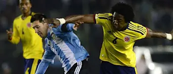 r football argentina colombia 2014