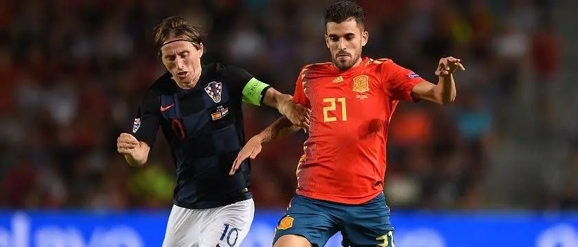 r football spain croatia 2018