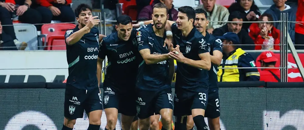 football 2024 mexico liga mx monterrey canales torres goal celebration