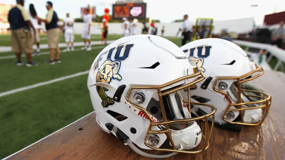 Florida International Panthers helmets (FIU)