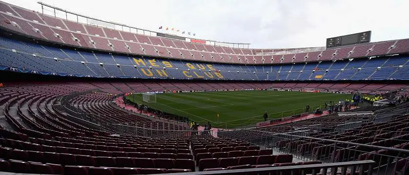 r football barcelona stadium