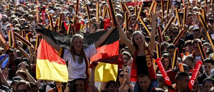 r football german fans
