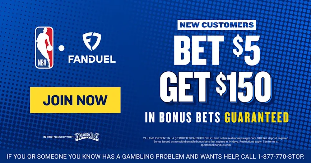 FanDuel $5, WIn $150