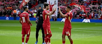 2024 football premier league liverpool post match celebration