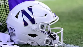 Northwestern Football Helmet