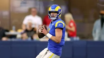 Matthew Stafford Rams Dropback