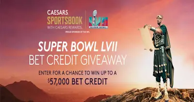 Caesars $57,000 Giveaway