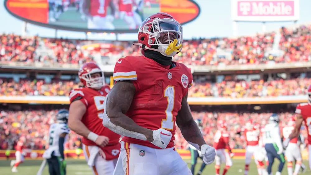 Jerick McKinnon Chiefs pumped up