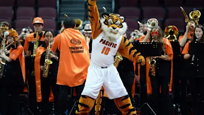 Pacific Tigers Basketball Mascot